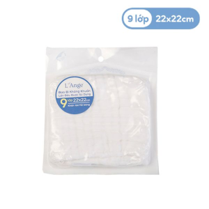 Khăn nhỏ vải bông 9 lớp 22x22 - (Set 1cái) 7 Khan Nho Vai Bong 9 Lop 22x22 Trang Set 1 Cai