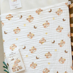 Khăn tắm xô 6 lớp họa tiết đủ mẫu Mochee 10 Khan Tam Xo 6 Lop Hoa Tiet Du Mau Mochee 5