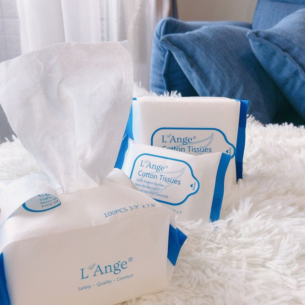 Khăn vải đa năng cho bé (Bịch 100 miếng) 4 Khan Vai Da Nang Cho Be 100 Mieng 2