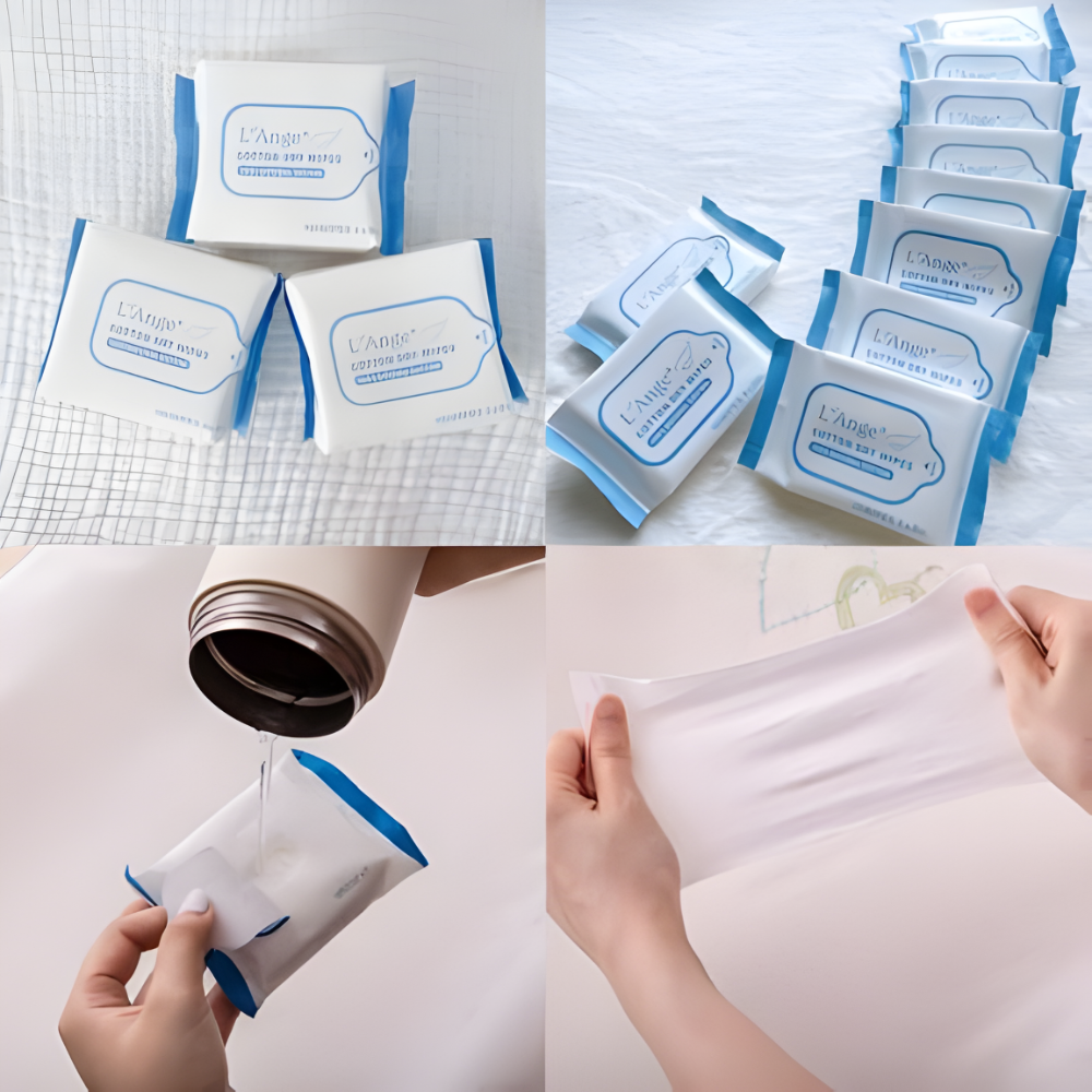 Khăn vải đa năng cho bé - Combo 10 bịch nhỏ (Bịch 10 miếng) 5 Khan Vai Da Nang Cho Be Combo 10 Bich Nho Bich 10 Mieng 3