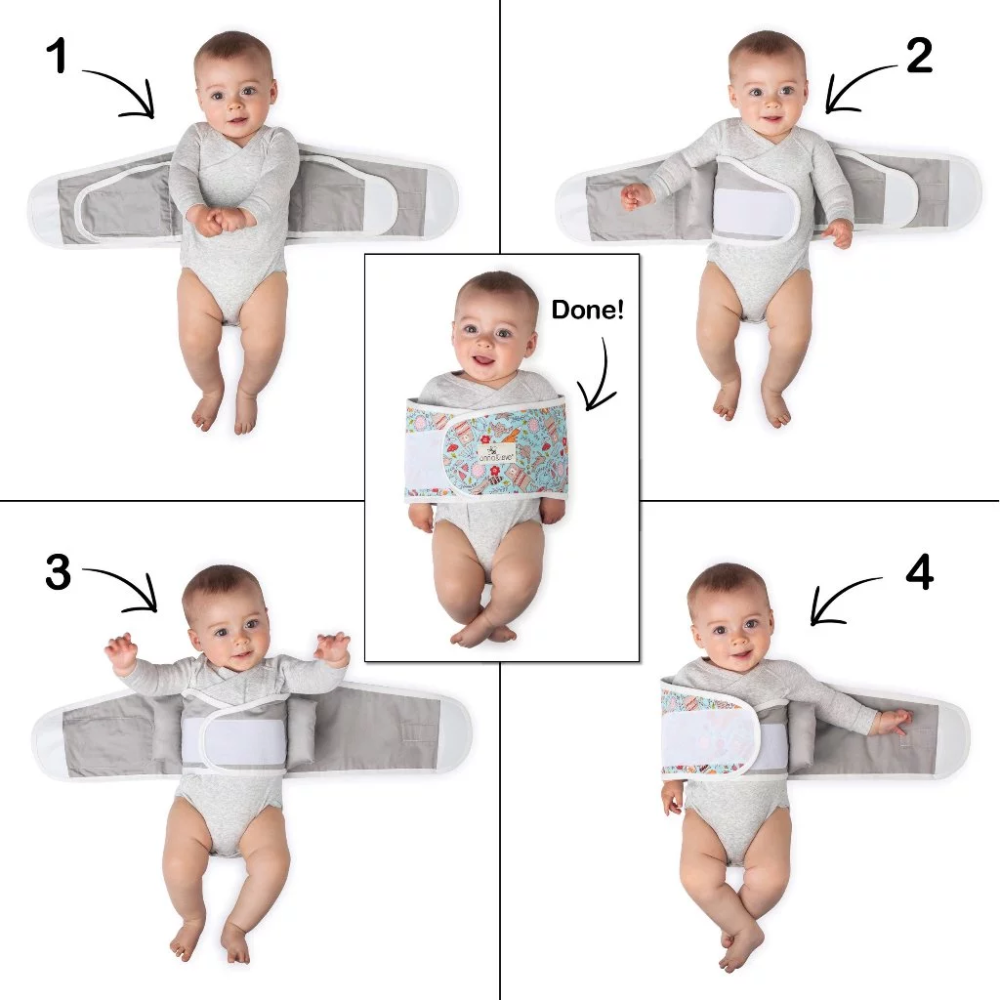 Khăn quấn cho bé khi ngủ 4 Khau Quan Cho Be Khi Ngu