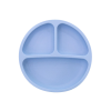 Dĩa chia thức ăn silicone cho bé LITTLE REI 1 Little Rei Dia An Cho Be Blue