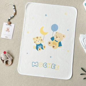 Lót thay bỉm cotton đủ mẫu Mochee 11 Lot Thay Bim Cotton Du Mau Mochee 3