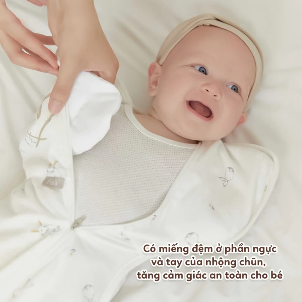 Nhộng chũn cho bé (Bunny - Size M) 5 Nhong Chun Cho Be Bunny Size M 3