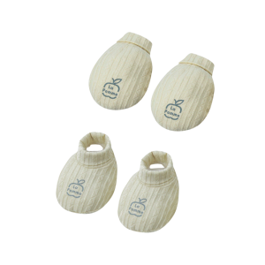 Set Bao Tay Bao Chan La Pomme Vui Dua Cung Gau Nho Be