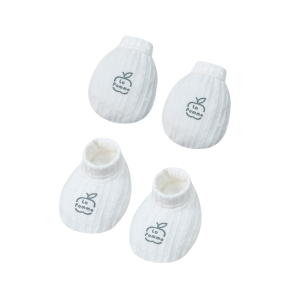 Set Bao Tay Bao Chan La Pomme Vui Dua Cung Gau Nho Trang