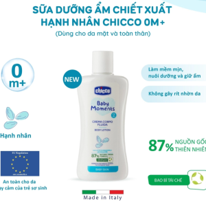 Sua Duong Am Chicco Chiet Xuat Hanh Nhan 200ml 2
