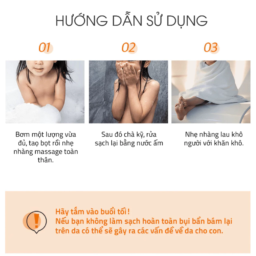 Sữa tắm Good Kids Atono2 500g (3y+) 500g 5 Sua Tam Good Kids Atono2 500g 3y 4