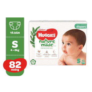 Tã dán Huggies Platinum Naturalmade 6 Ta Dan Huggies Platinum Naturalmade Size S 82 4 8kg