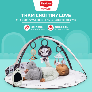 Tham Choi Tiny Love Classic Gymini Black White Decor 1