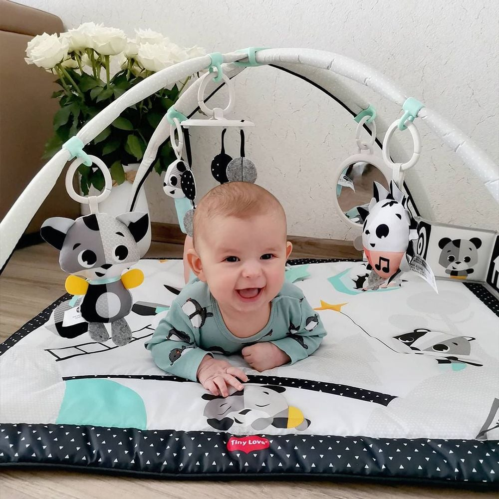 Thảm chơi Tiny Love Gymini B&W, Magical Tales 4 Tham Choi Tiny Love Gymini B W Magical Tales 2