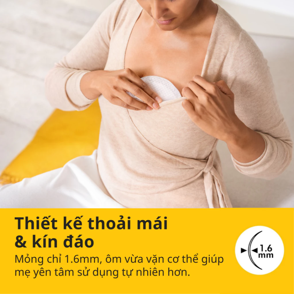 Thấm sữa Ultra Medela hộp dùng một lần 30 miếng 6 Tham Sua Ultra Medela Hop Dung Mot Lan 30 Mieng 3
