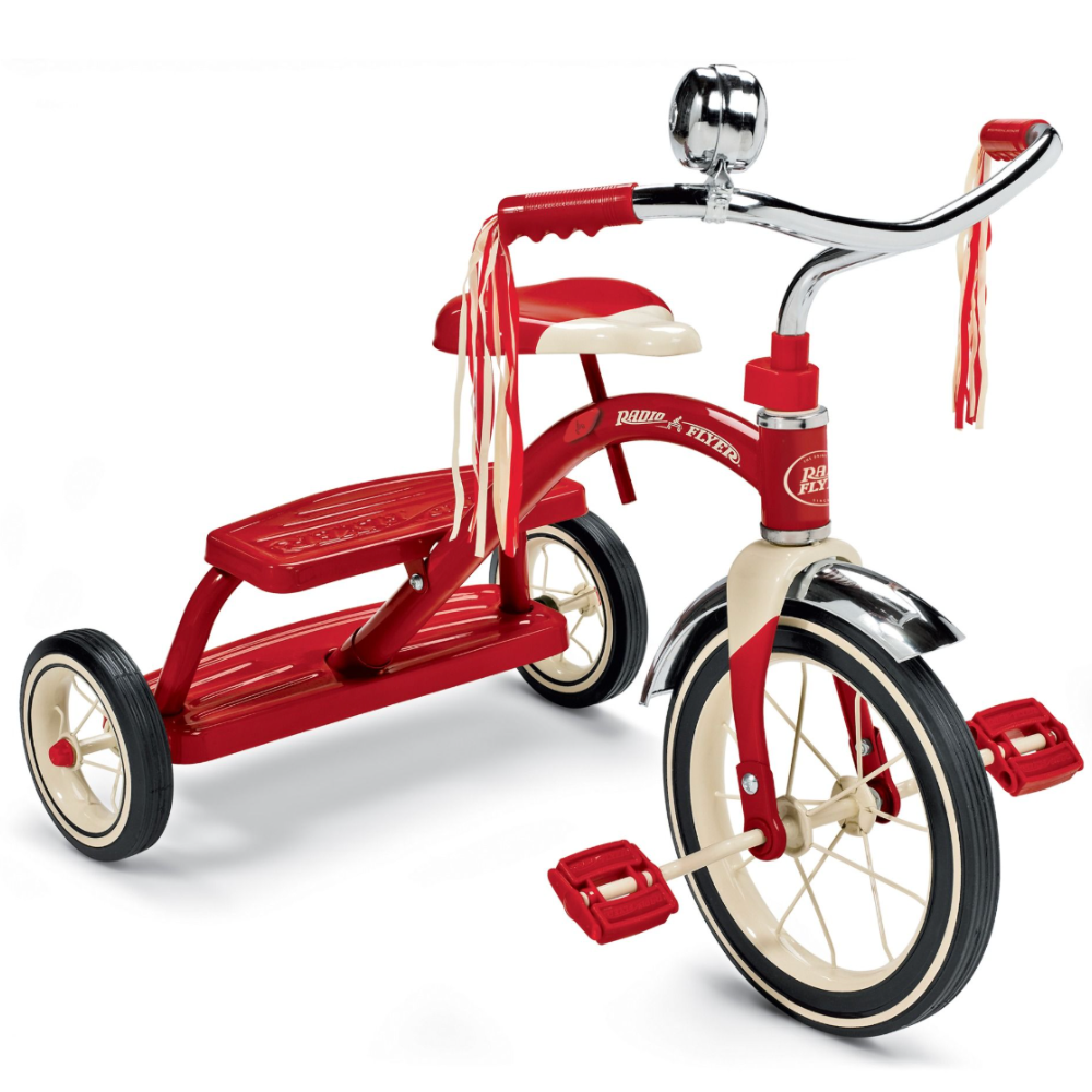 Xe đạp ba bánh trẻ em Radio Flyer Classic Dual Deck Tricycle™ 4 Xe Dap Ba Banh Tre Em Radio Flyer Classic Red Dual Deck Tricycle 2
