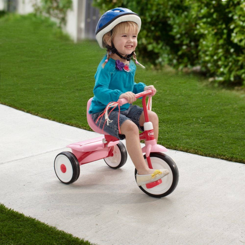 Xe đạp ba bánh trẻ em Radio Flyer Fold 2 Go 8 Xe Dap Ba Banh Tre Em Radio Flyer Fold 2 Go Pink 4