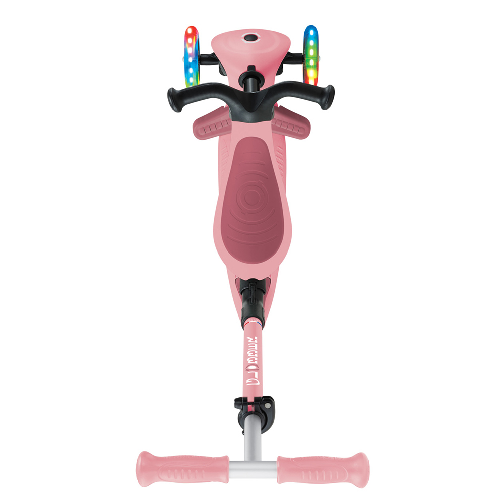 Xe Scooter 3 bánh Globber Go Up Active Lights có gác chân 15 tháng - 9 tuổi, Pink/Deep Pastel Pink 10 Xe Scooter 3 Banh Globber Go Up Active Lights Co Gac Chan 15 Thang 9 Tuoi Pink Deep Pastel Pink 2