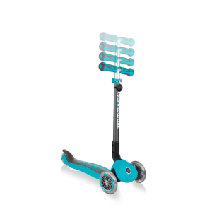 Xe Scooter 3 Banh Globber Go Up Deluxe Lights 15 Thang 9 Tuoi Teal 5
