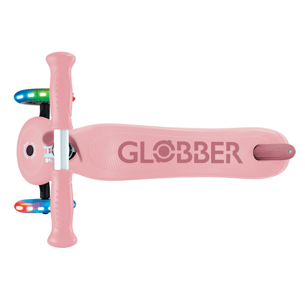 Xe Scooter 3 bánh Globber Go Up Sporty Lights từ 15 tháng đến 9 tuổi, Pink/Deep Pastel Pink 7 Xe Scooter 3 Banh Globber Go Up Sporty Lights Tu 15 Thang Den 9 Tuoi Pink Deep Pastel Pink 6