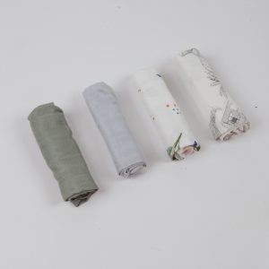 LRE RUSTIC RAINFOREST BAMBOO WASH CLOTH 4PC BLUE Edited 03