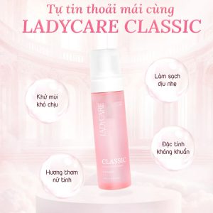 Combo 2 Chai Dung Dịch Vệ Sinh Phụ Nữ Dạng Bọt Ladycare Classic 90ml 7 2