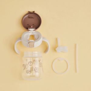 Bình ống hút TLI bước 2 Richell 200ml 11 6