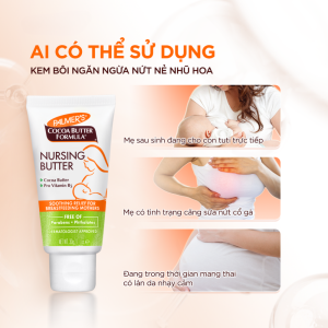 Kem Ngan Ngua Nut Ne Va Giam Dau Dau Ti Khi Cho Con Bu Palmer 30g 2