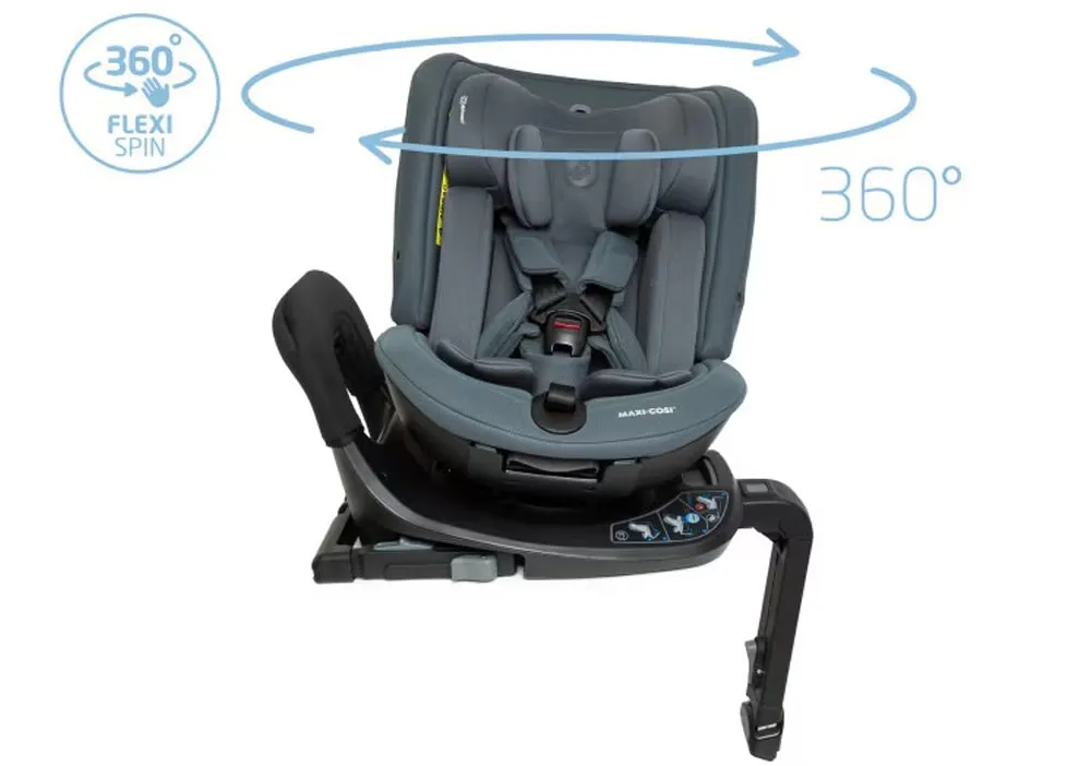 Ghế ngồi ô tô Maxi Cosi Spinel 360 Plus (0 – 12 tuổi), Authentic Graphite 9 Ghe Ngoi O To Maxi Cosi Spinel 360 Plus 0 12 Tuoi Authentic Graphite 9
