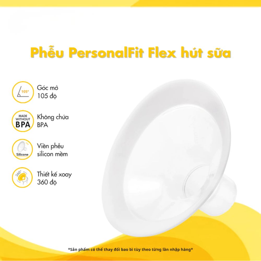 Phễu Medela Flex dùng cho máy hút sữa Medela 2 pheu-medela-flex-dung-cho-may-hut-sua-medela