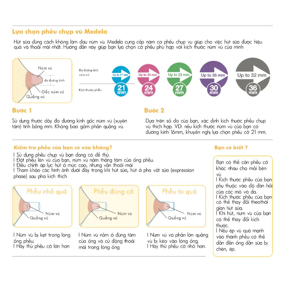 Phễu Medela Flex dùng cho máy hút sữa Medela 7 pheu-medela-flex-dung-cho-may-hut-sua-medela