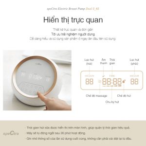 Máy hút sữa Spectra Dual S 12 May Hut Sua Spectra Dual S 4