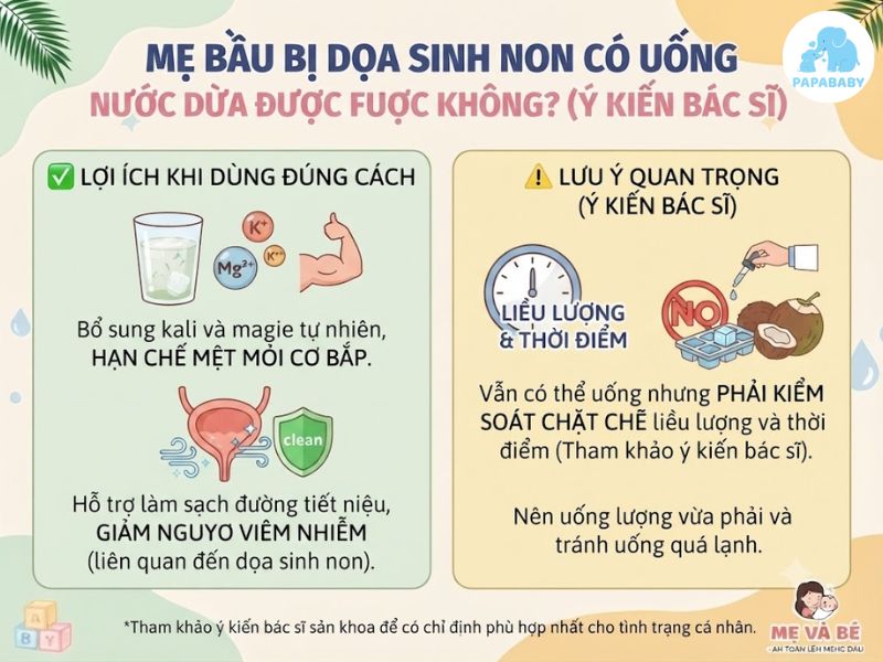 Mẹ bầu uống nước dừa nhiều có tốt không? Cẩm nang an toàn từ A-Z cho mẹ 4 Me Bau Uong Nuoc Dua Nhieu Co Tot Khong 4