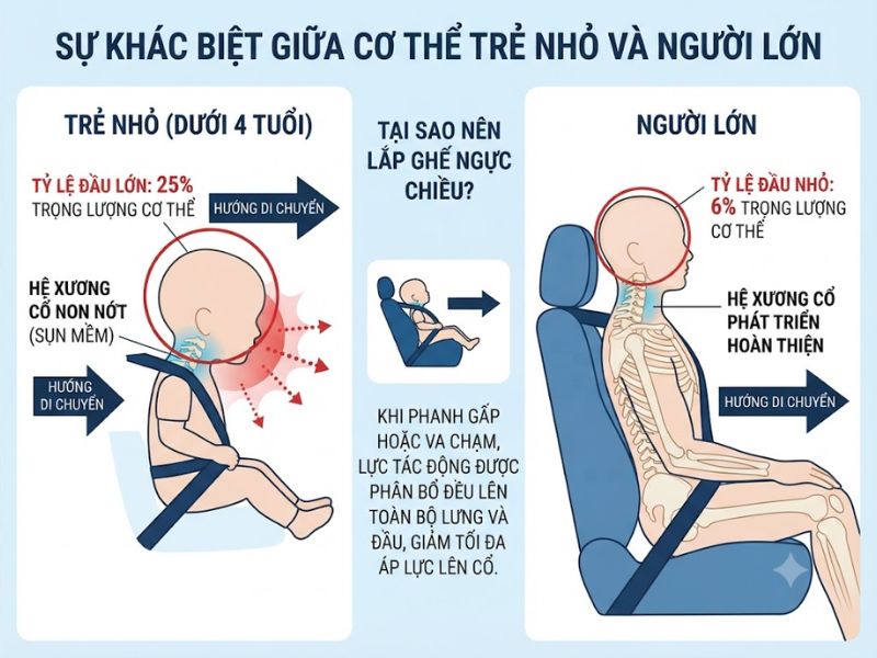 Tại Sao Ghế Ngồi Ô Tô Trẻ Em Nên Lắp Ngược Chiều Di Chuyển? 2 Tai Sao Ghe Ngoi O To Tre Em Nen Lap Nguoc Chieu Di Chuyen 2
