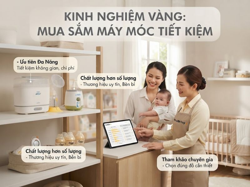 Top các loại máy móc cho bé sơ sinh: "Trợ thủ" đắc lực giúp mẹ nhàn tênh chăm con 9 Top Cac Loai May Moc Cho Be So Sinh Tro Thu Dac Luc Giup Me Nhan Tenh Cham Con 9