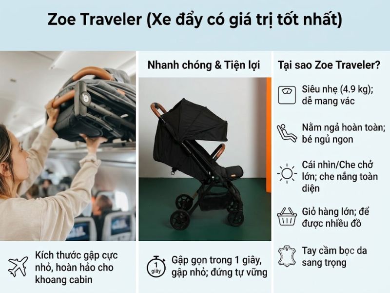 Điểm Danh 10 Mẫu Xe Đẩy Gấp Gọn Du Lịch Cho Bé Đáng Mua 2026 6 Xe Day Gap Gon Du Lich Cho Be Dang Mua 2026 6